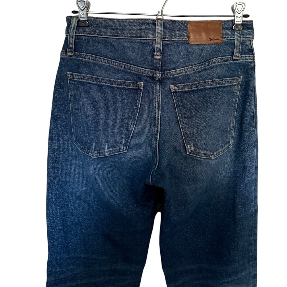 Madewell Mid-Rise Classic Straight Jeans in Carsondale Wash - Picture 5 of 7